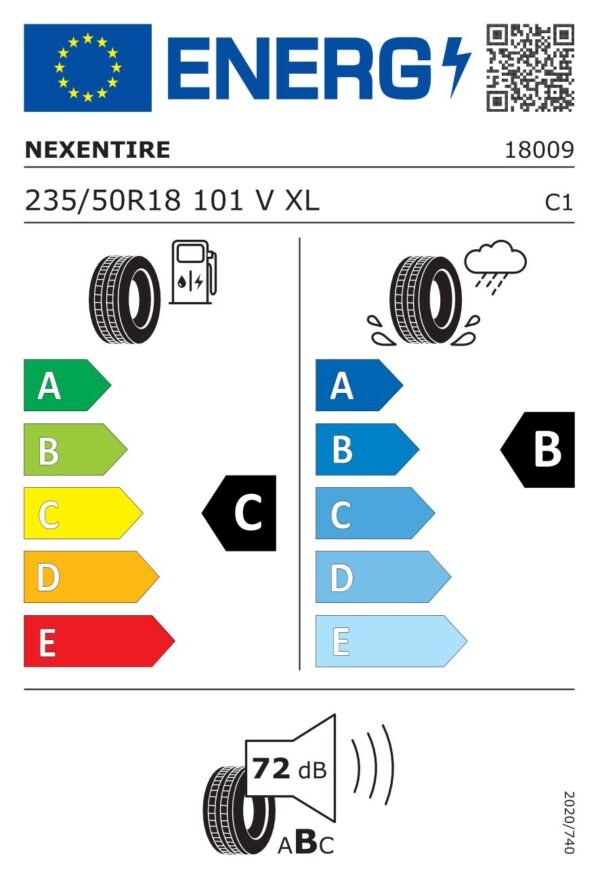 Nexen NFERA SPORT SUV 235/50R18 101V - imagine 2