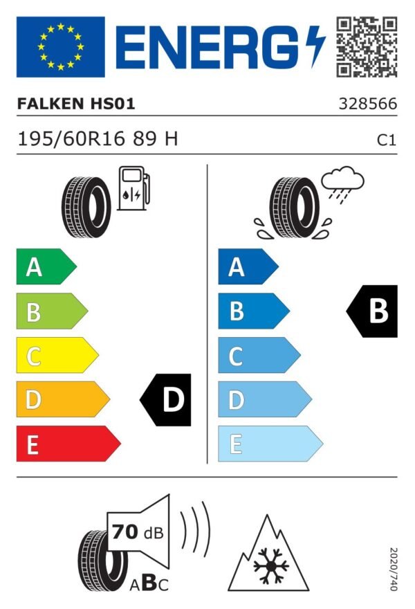 Falken HS01 195/60R16 89H - imagine 2