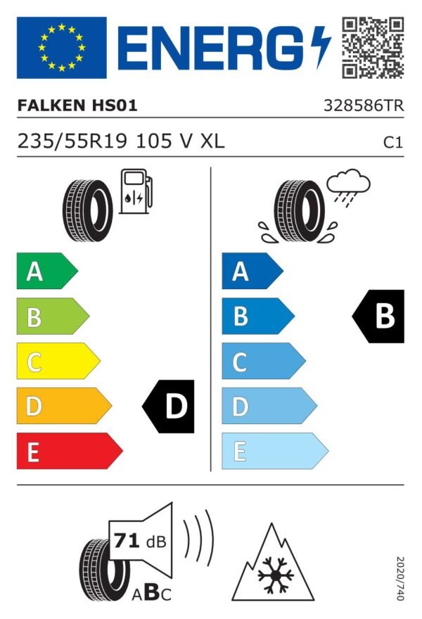 Falken HS01 235/55R19 105V - imagine 2