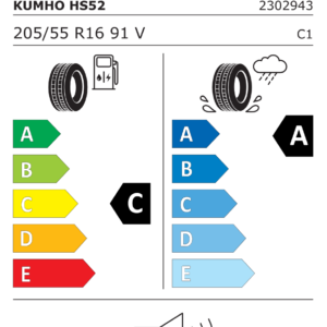 Kumho ECSTA KH31 195/55R16 87V