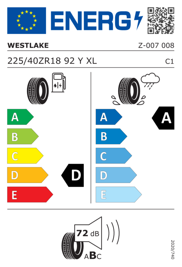 WestLake Z007 ZUPERACE 225/40R18 92Y - imagine 2