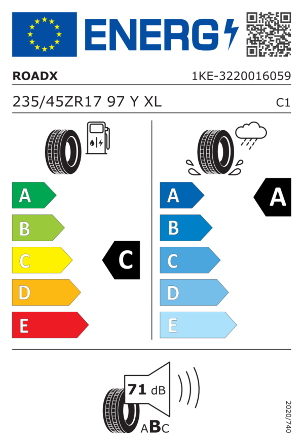 ROADX-TURISME RXQUEST C02 225/55R17 109/107H