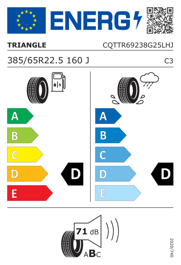 TRIANGLE-CAMIOANE TR692 385/65R22.5 160J - imagine 2