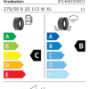 Vredestein WINTRAC PRO 275/50R20 113W - imagine 2