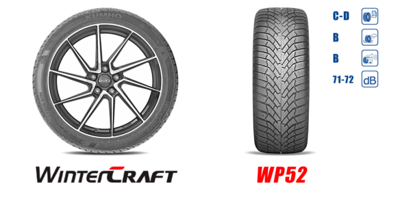 Kumho WP51 WINTERCRAFT 165/65R15 81T - imagine 3
