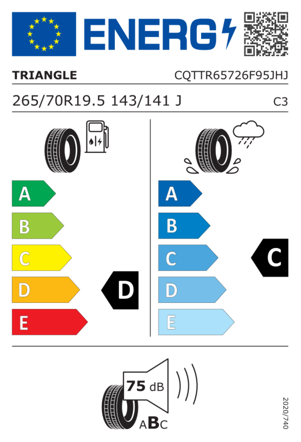 TRIANGLE-CAMIOANE TR657 265/70R19.5 143/141J - imagine 2