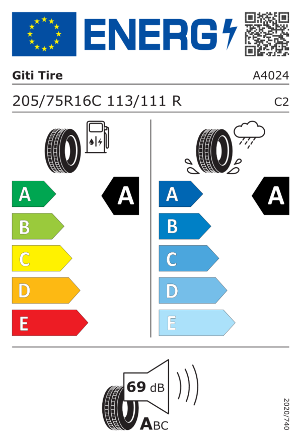 GITI GITIVAN HD1 205/75R16 113/111R - imagine 2