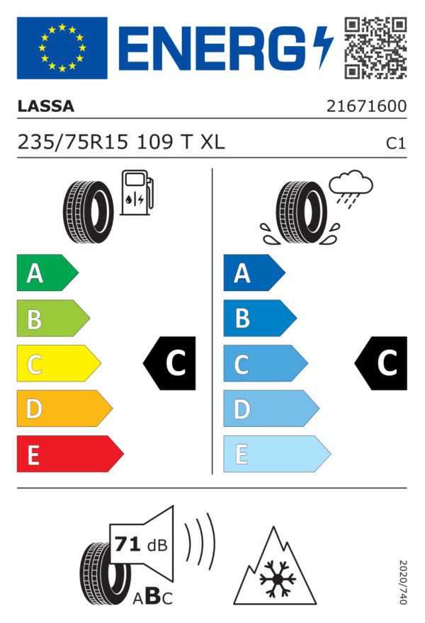LASSA COMPETUS AT3 235/75R15 109T - imagine 2
