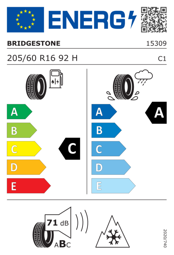 Bridgestone BLIZZAK LM005 205/60R16 92H - imagine 2
