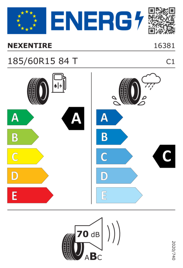 Nexen NBLUE HD PLUS 185/60R15 84T - imagine 2