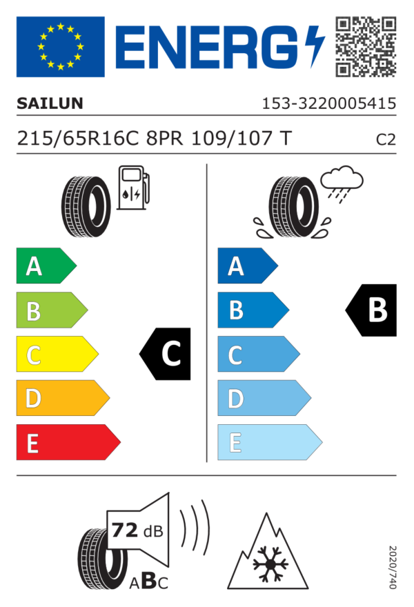 Sailun ENDURE WSL1 215/65R16 109/107T - imagine 2