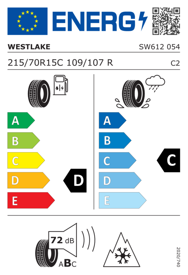 WestLake SNOWMASTER SW612 215/70R15 109/107R - imagine 2