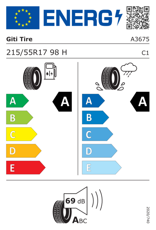 GITI GITISYNERGY H2 215/55R17 98H - imagine 2