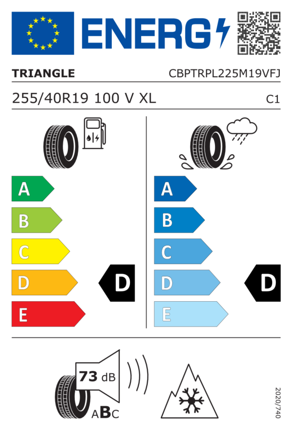 TRIANGLE SNOWLINK PL02 255/40R19 100V - imagine 2