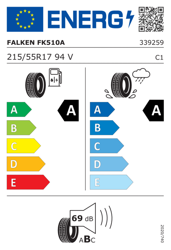 Falken AZENIS FK510A 215/55R17 94V - imagine 2